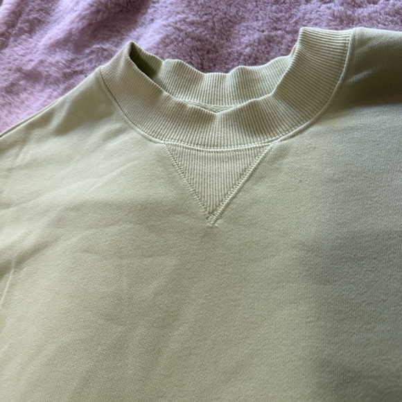 Vuori Halo Pistacio Green Sweatshirt M - Picture 4 of 5